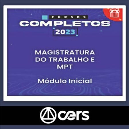Rateio Curso Completo para Magistratura do Trabalho e MPT 2023 - CERS