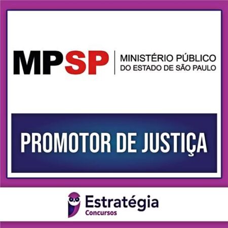 Rateio MP SP PÓS EDITAL 2023 - Promotor de Justiça - ESTRATÉGIA