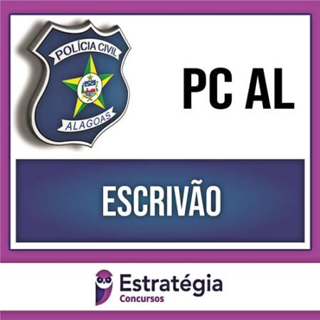 Rateio PC AL 2023 - Escrivão - Teórico + Passo - ESTRATÉGIA