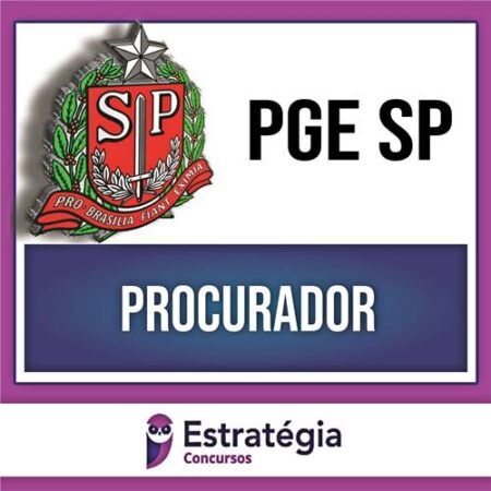Rateio PGE SP (Procurador do Estado) Pacote Teórico - 2023 - ESTRATÉGIA