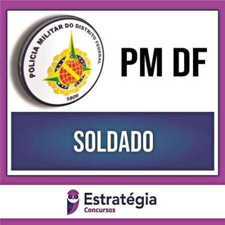 Rateio PM DF 2024 - Soldado - ESTRATÉGIA