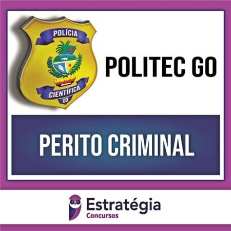 Rateio POLITEC GO PÓS EDITAL 2023 - Perito Criminal - ESTRATÉGIA