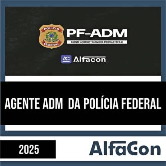 Rateio PF 2025 - Agente Administrativo - ALFACON