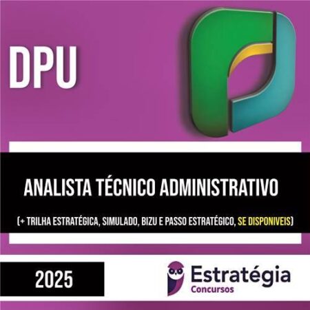 Rateio DPU 2025 - Analista Técnico Administrativo - ESTRATÉGIA
