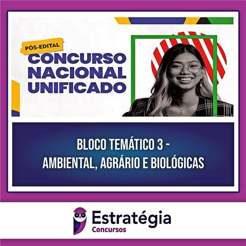 Rateio CNU PÓS-EDITAL (Bloco 3) 2024 – ESTRATÉGIA