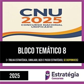 Rateio CNU 2025 (Pós-Edital) – Bloco 8 – Intermediário – Saúde