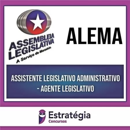 alema-min Rateio ALEMA PÓS EDITAL 2023 - Assistente Legislativo - Agente Legislativo - ESTRATÉGIA