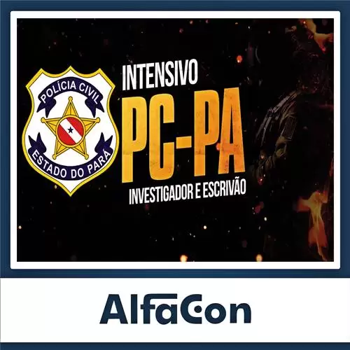 Rateio PC PA 2024 - Investigador e Escrivão - ALFACON