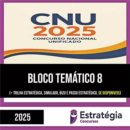 Rateio CNU 2025 (Pós-Edital) – Bloco 8 – Intermediário – Saúde